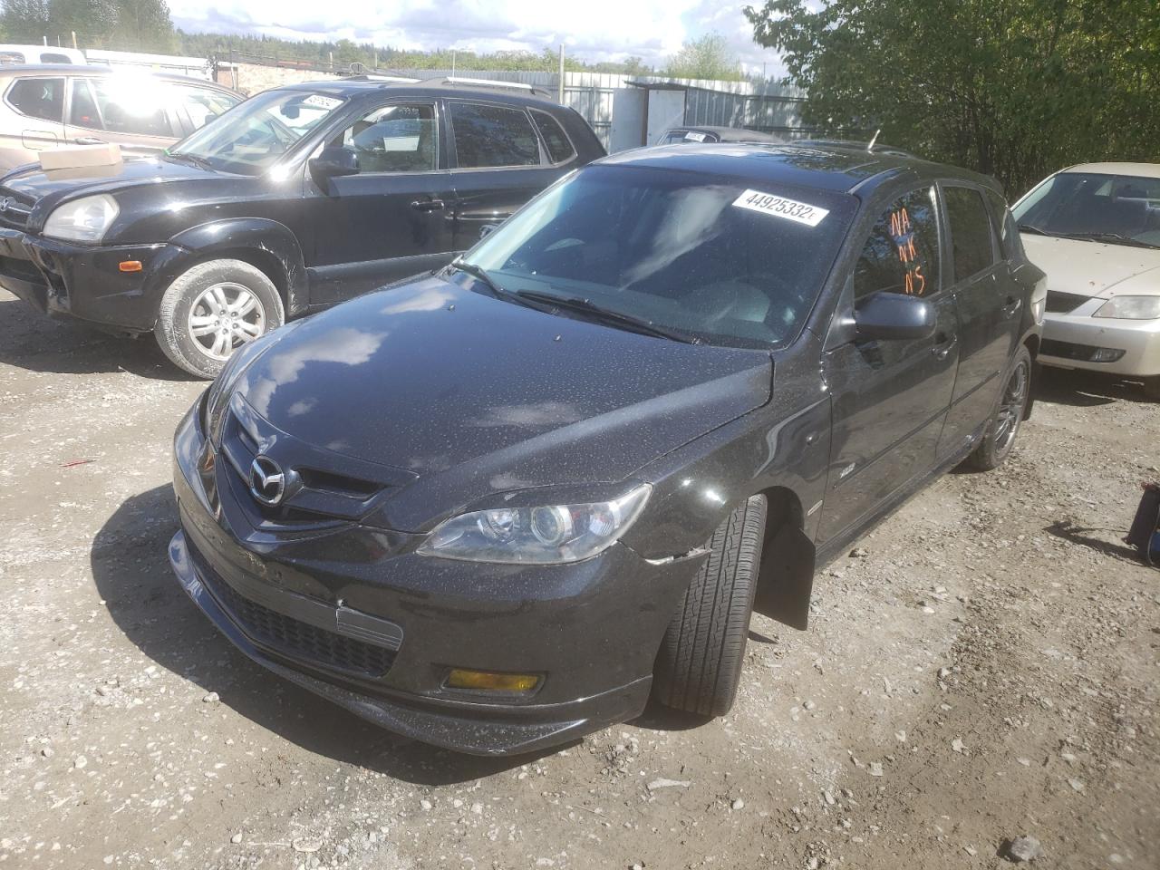 Photo 2 from auction – 2007 MAZDA 3 HATCHBAC with VIN JM1BK343771646066
