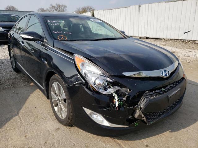 HYUNDAI SONATA HYB 2013 with VIN KMHEC4A47DA097294 - Photo from auction