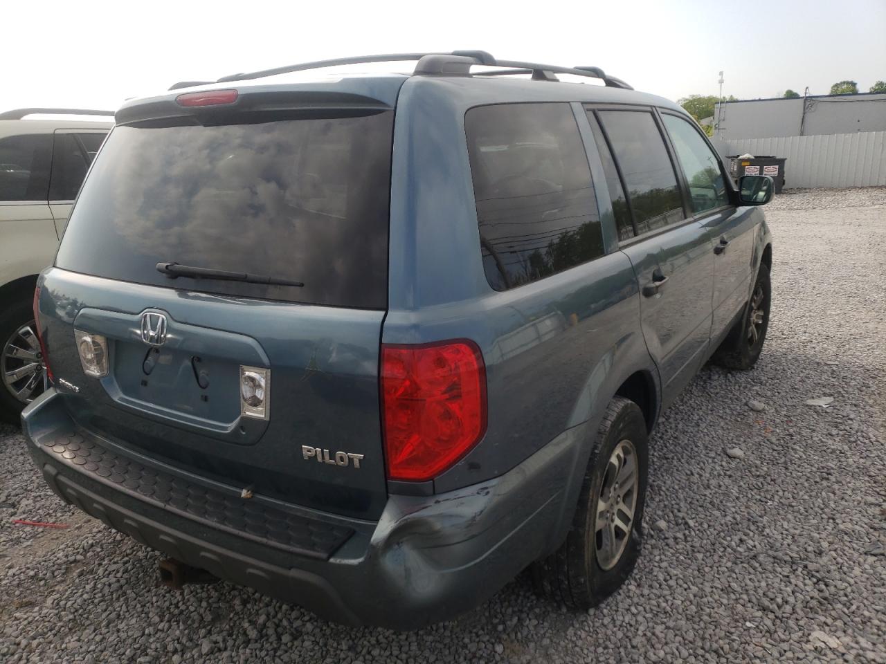 Photo 4 from auction – 2005 HONDA PILOT EXL with VIN 2HKYF185X5H531305