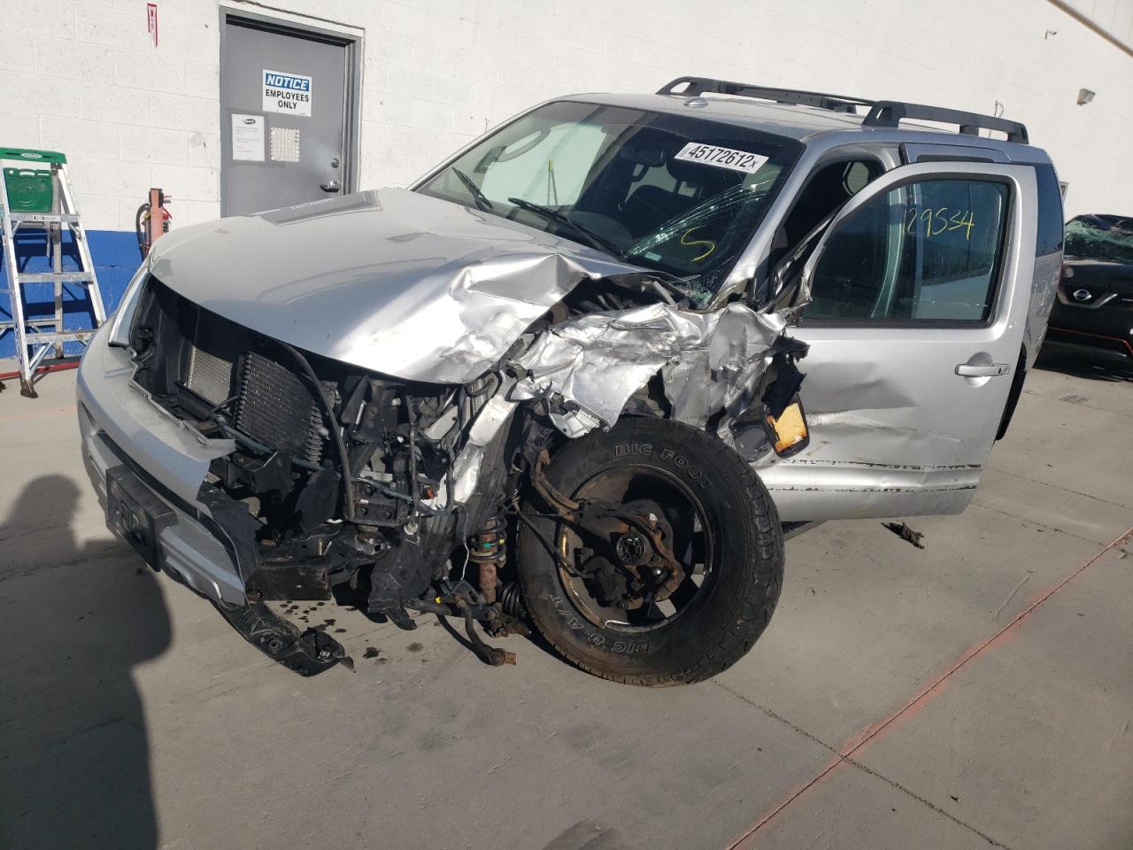 Photo 2 from auction – 2010 NISSAN PATHFINDER with VIN 5N1AR1NBXAC616259