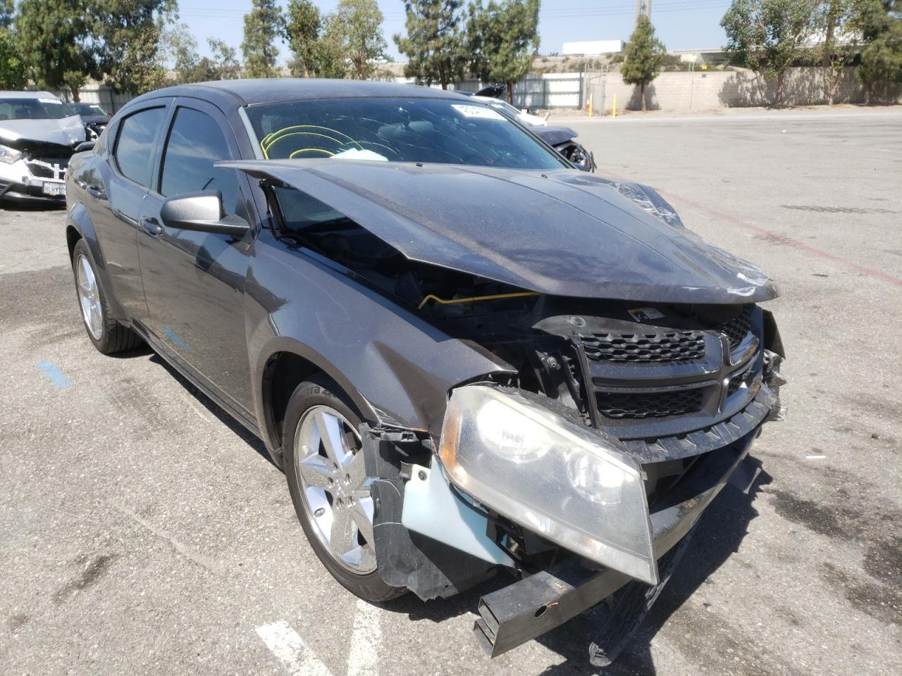 DODGE AVENGER SE 2014 with VIN 1C3CDZAB8EN190196 - Photo from auction