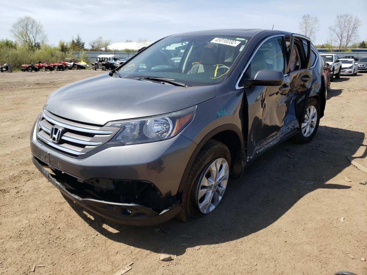 Photo 2 from auction – 2014 HONDA CR-V EX with VIN 5J6RM4H5XEL068065