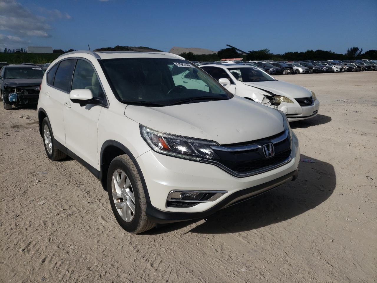Photo 1 from auction – 2016 HONDA CR-V EXL with VIN 5J6RM3H75GL017779