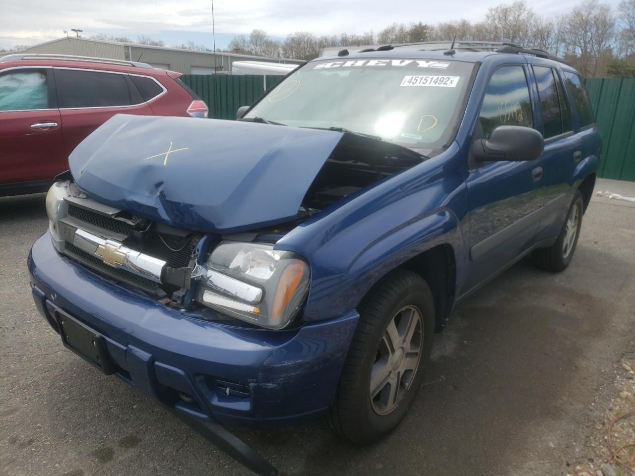 Photo 15 from auction – 2005 CHEVROLET TRAILBLAZE with VIN 1GNDT13S352245728