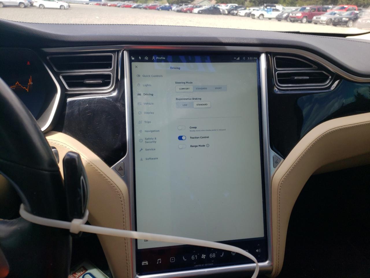 Photo 9 from auction – 2014 TESLA MODEL S with VIN 5YJSA1S16EFP51100