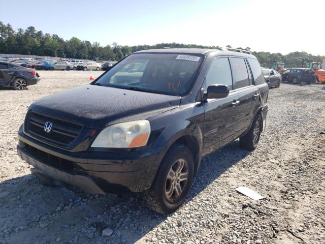 Photo 2 from auction – 2004 HONDA PILOT EXL with VIN 2HKYF18524H506574