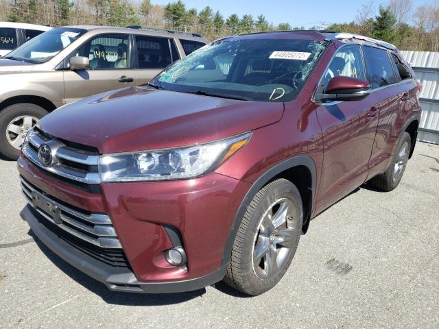 Photo 2 from auction – 2017 TOYOTA HIGHLANDER with VIN 5TDDZRFH6HS410173