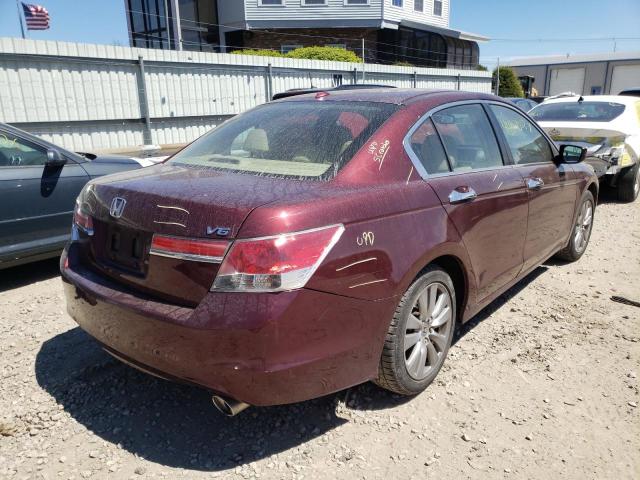 Photo 4 from auction – 2012 HONDA ACCORD EXL with VIN 1HGCP3F86CA036265