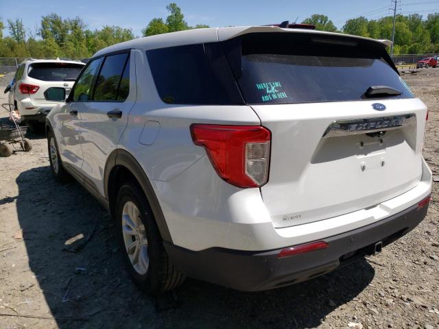 Photo 3 from auction – 2021 FORD EXPLORER with VIN 1FMSK7BH2MGA99489