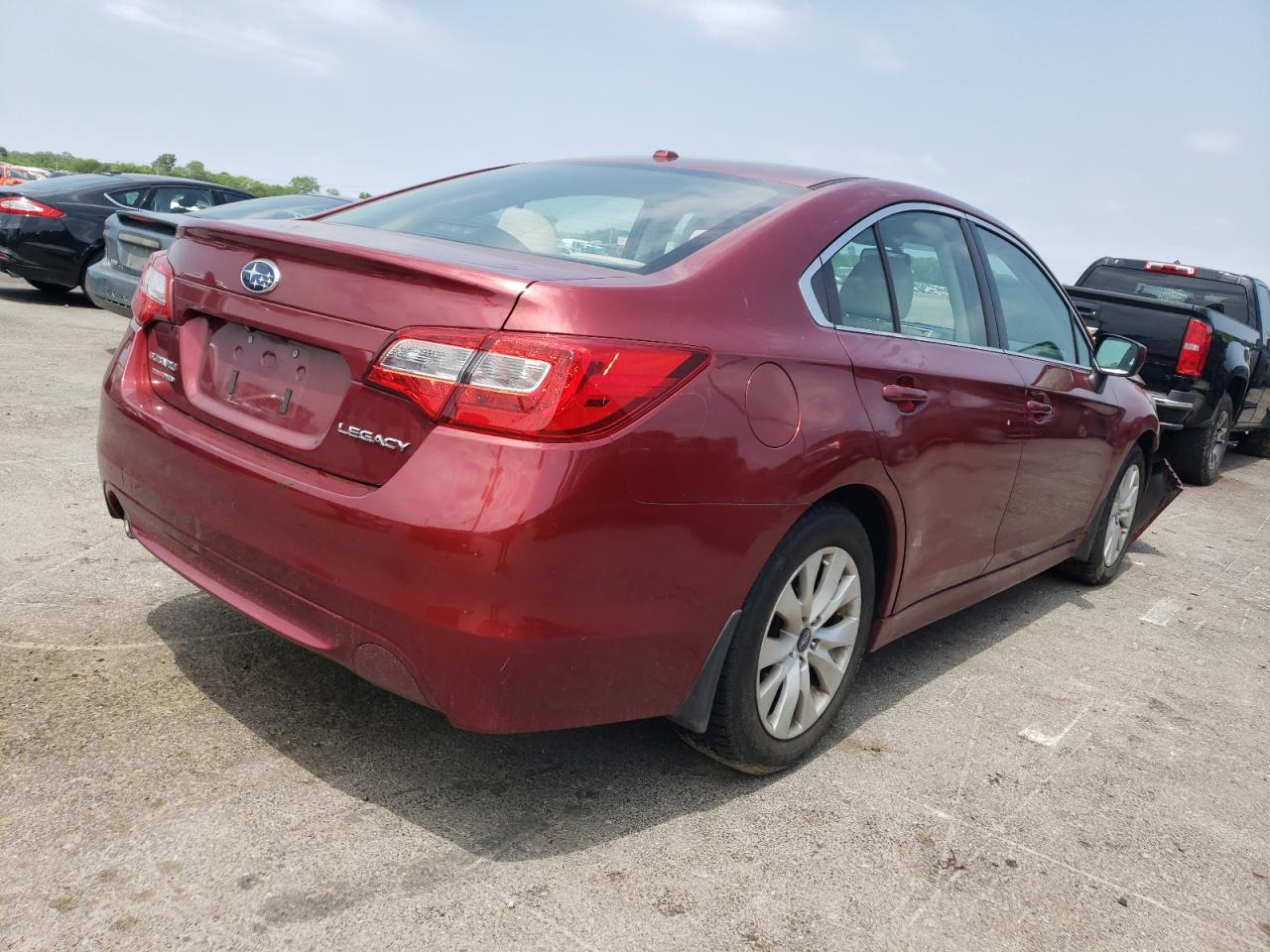 Photo 4 from auction – 2015 SUBARU LEGACY 2.5 with VIN 4S3BNBD69F3018654
