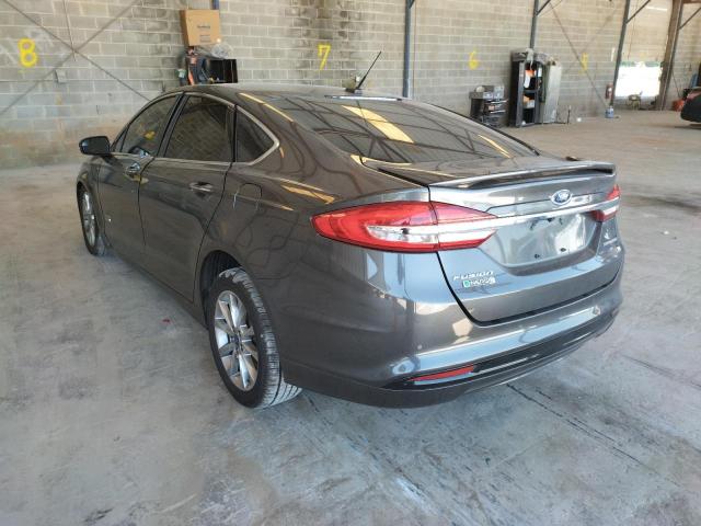 Photo 3 from auction – 2018 FORD FUSION with VIN 3FA6P0SU8JR165520