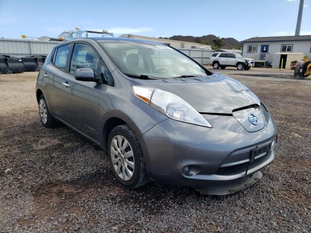 NISSAN LEAF S 2015 with VIN 1N4AZ0CP8FC314785 - Photo from auction