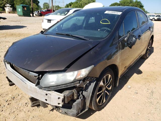 Photo 2 from auction – 2013 HONDA CIVIC EX with VIN 2HGFB2F8XDH514048