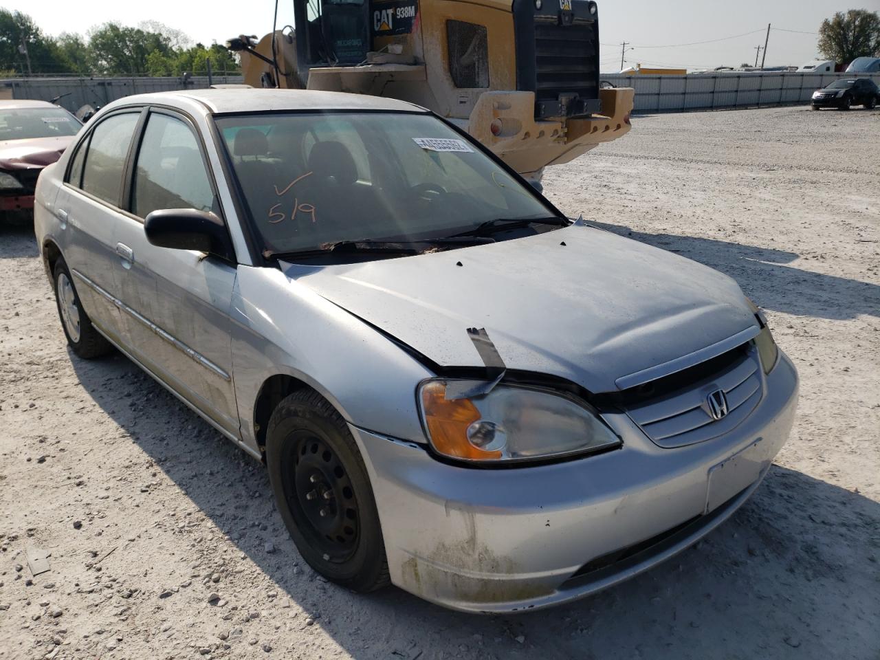 HONDA CIVIC LX 2003 with VIN 2HGES16563H627344 - Photo from auction