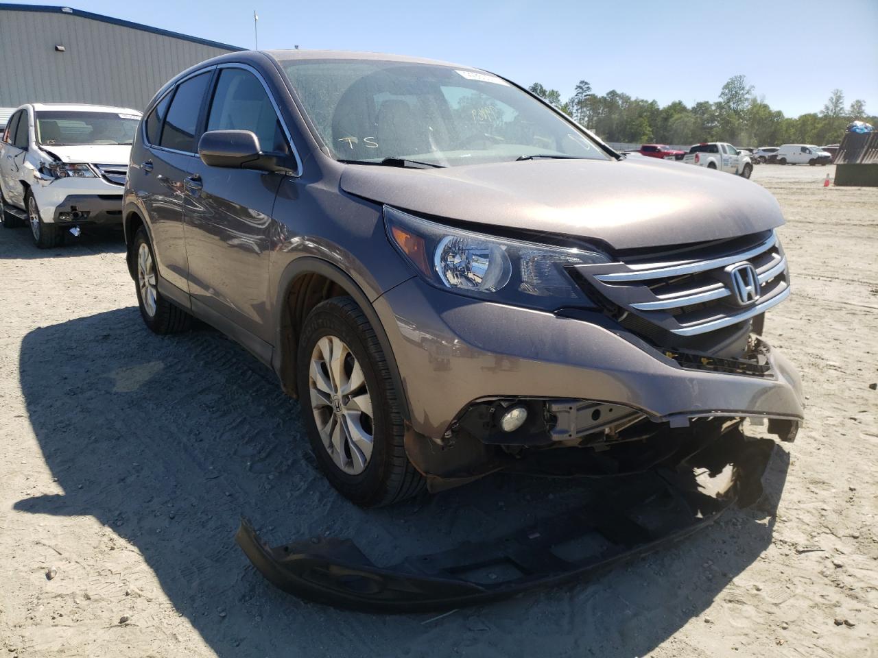 HONDA CR-V EX 2013 with VIN 5J6RM3H50DL042650 - Photo from auction