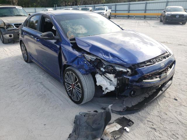 Photo 1 from auction – 2021 KIA FORTE GT with VIN 3KPF44AC2ME314647