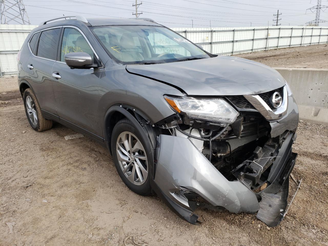 Photo 1 from auction – 2014 NISSAN ROGUE S with VIN 5N1AT2MV7EC846141