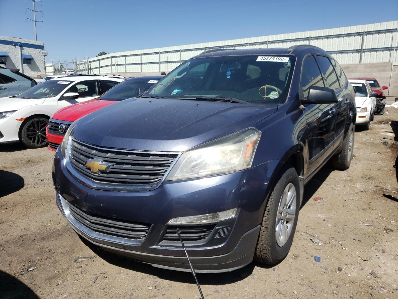 Photo 2 from auction – 2014 CHEVROLET TRAVERSE L with VIN 1GNKRFED5EJ187788