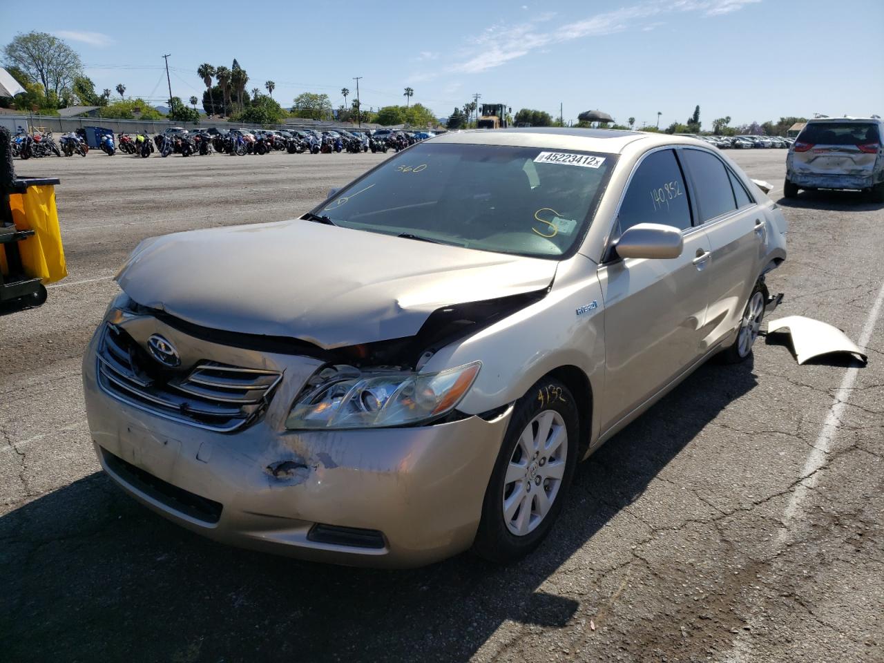 Photo 2 from auction – 2008 TOYOTA CAMRY HYBR with VIN 4T1BB46K68U033751