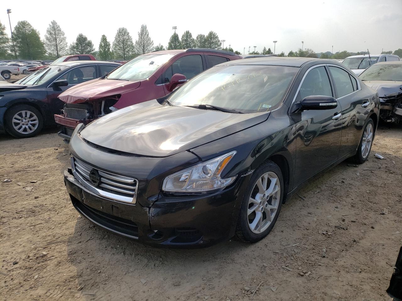Photo 2 from auction – 2014 NISSAN MAXIMA S with VIN 1N4AA5AP5EC444514