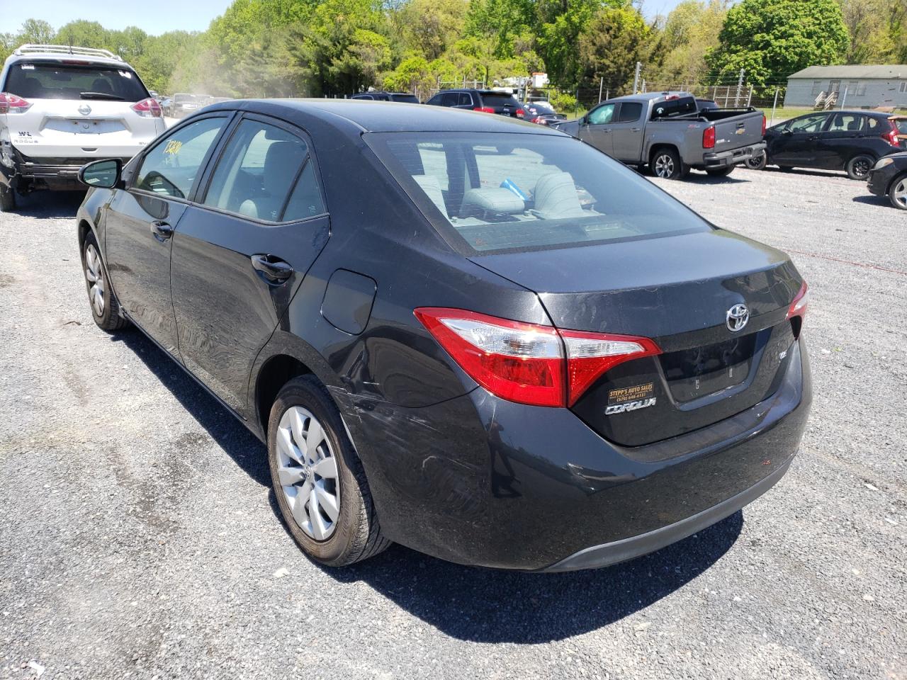 Photo 3 from auction – 2016 TOYOTA COROLLA L with VIN 2T1BURHE6GC715222