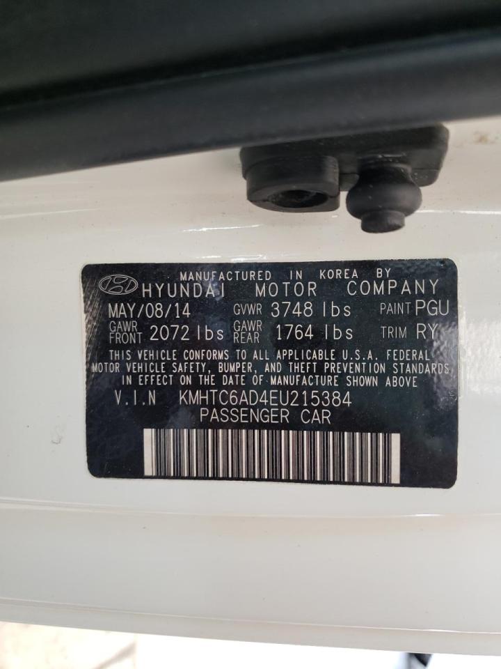 Photo 10 from auction – 2014 HYUNDAI VELOSTER with VIN KMHTC6AD4EU215384