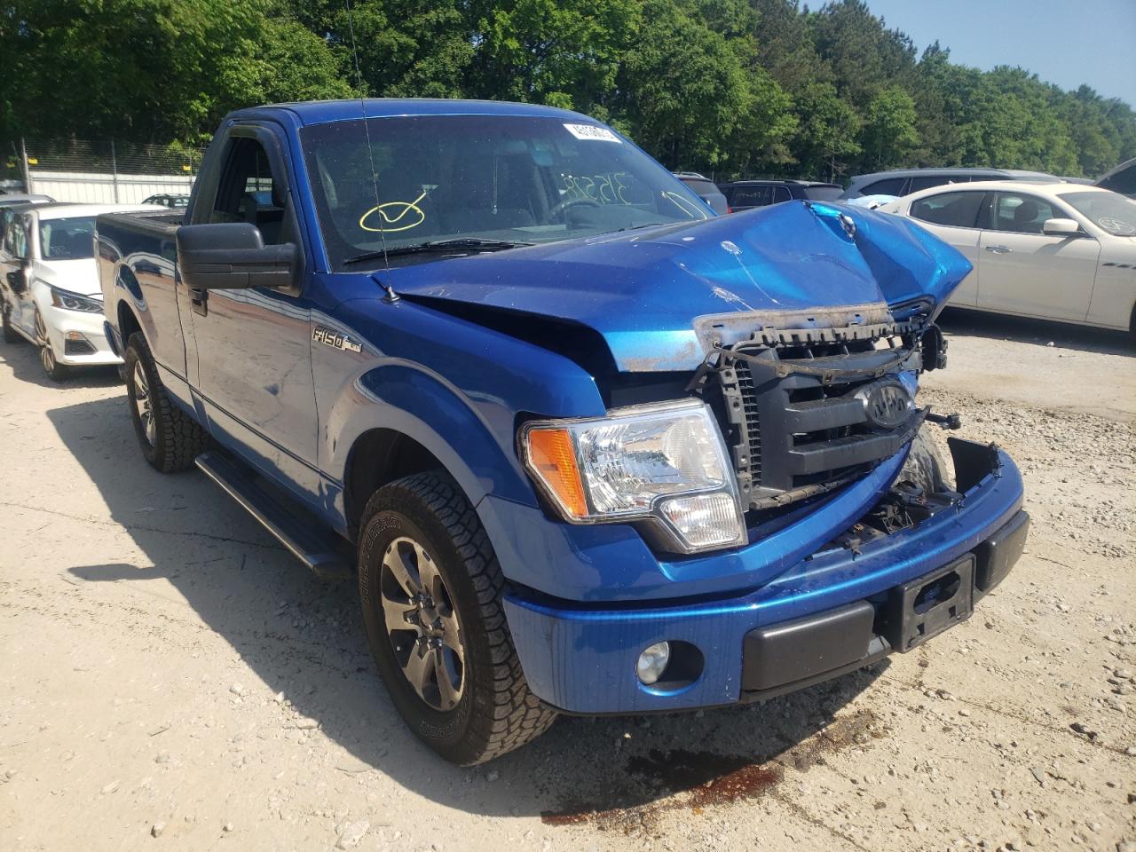 FORD F150 2011 with VIN 1FTMF1CF3BFB95338 - Photo from auction