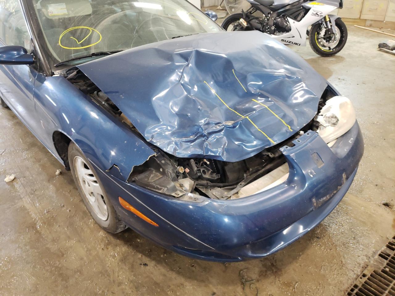 Photo 9 from auction – 2001 SATURN SC2 with VIN 1G8ZR14721Z296592