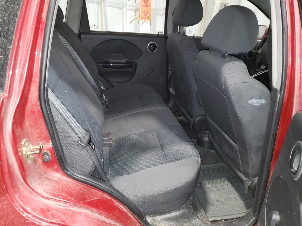Photo 6 from auction – 2007 CHEVROLET AVEO BASE with VIN KL1TD66697B709368