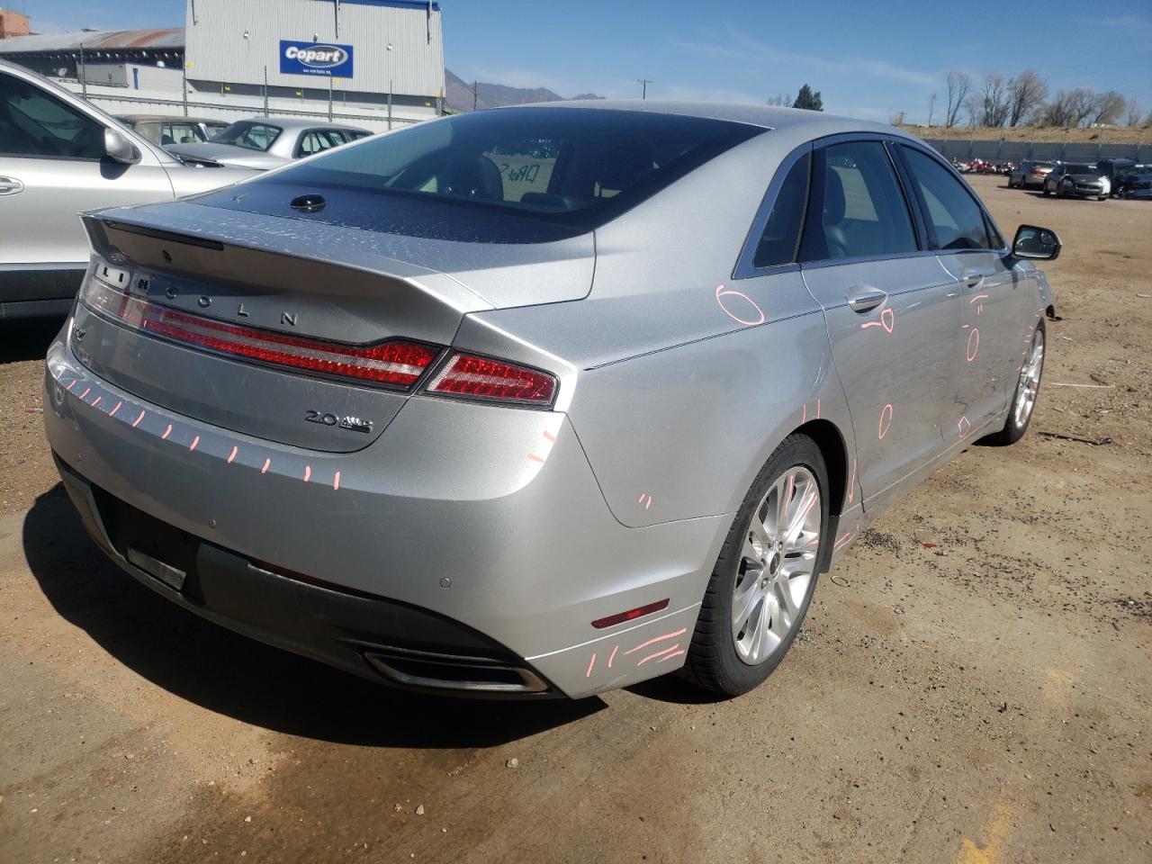 Photo 4 from auction – 2014 LINCOLN MKZ with VIN 3LN6L2J97ER830777