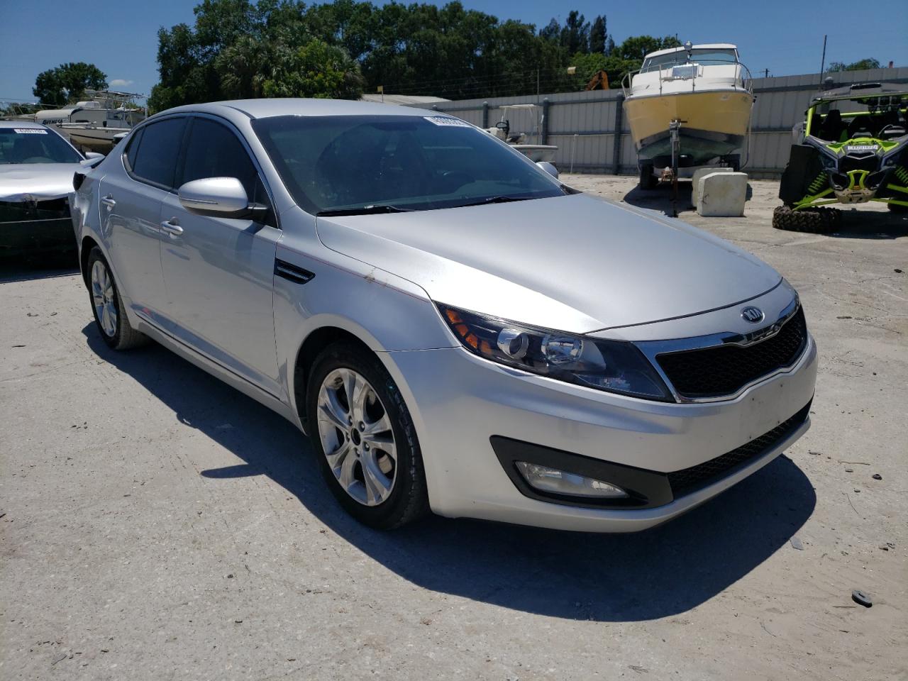KIA OPTIMA EX 2013 with VIN 5XXGN4A79DG154780 - Photo from auction