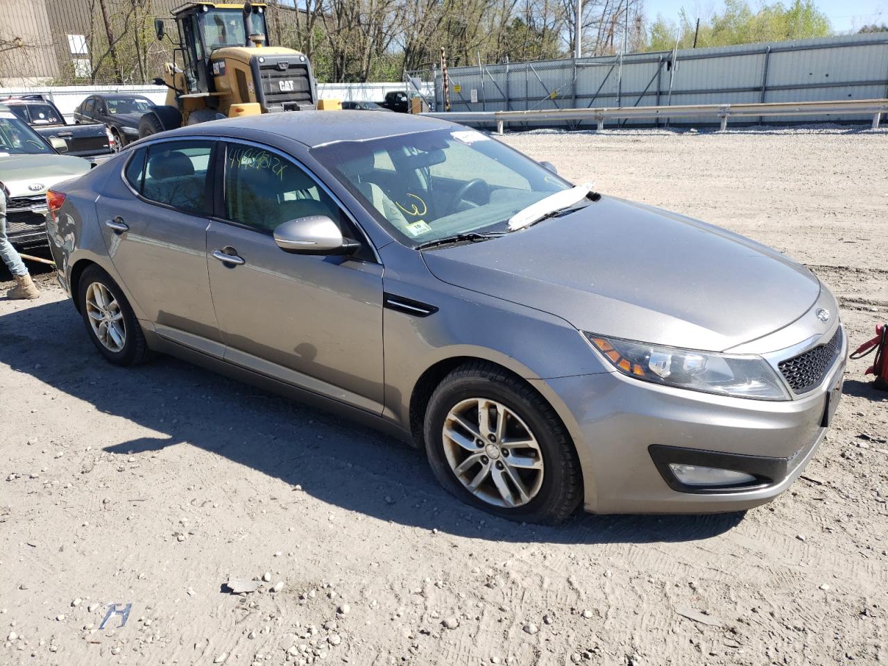KIA OPTIMA 2012 with VIN 5XXGM4A72CG020128 - Photo from auction