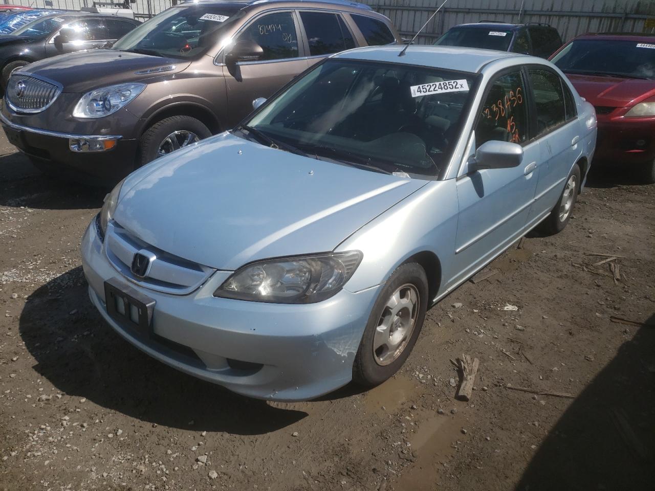 Photo 2 from auction – 2004 HONDA CIVIC HYBR with VIN JHMES95614S005413