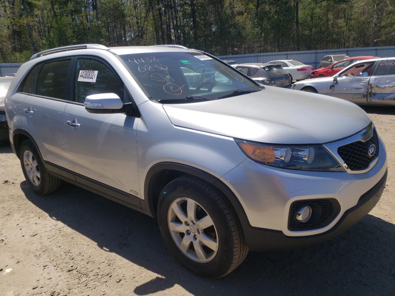 KIA SORENTO BA 2012 with VIN 5XYKTCA60CG240765 - Photo from auction