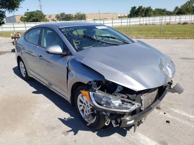 HYUNDAI ELANTRA SE 2017 with VIN 5NPD74LF4HH201502 - Photo from auction