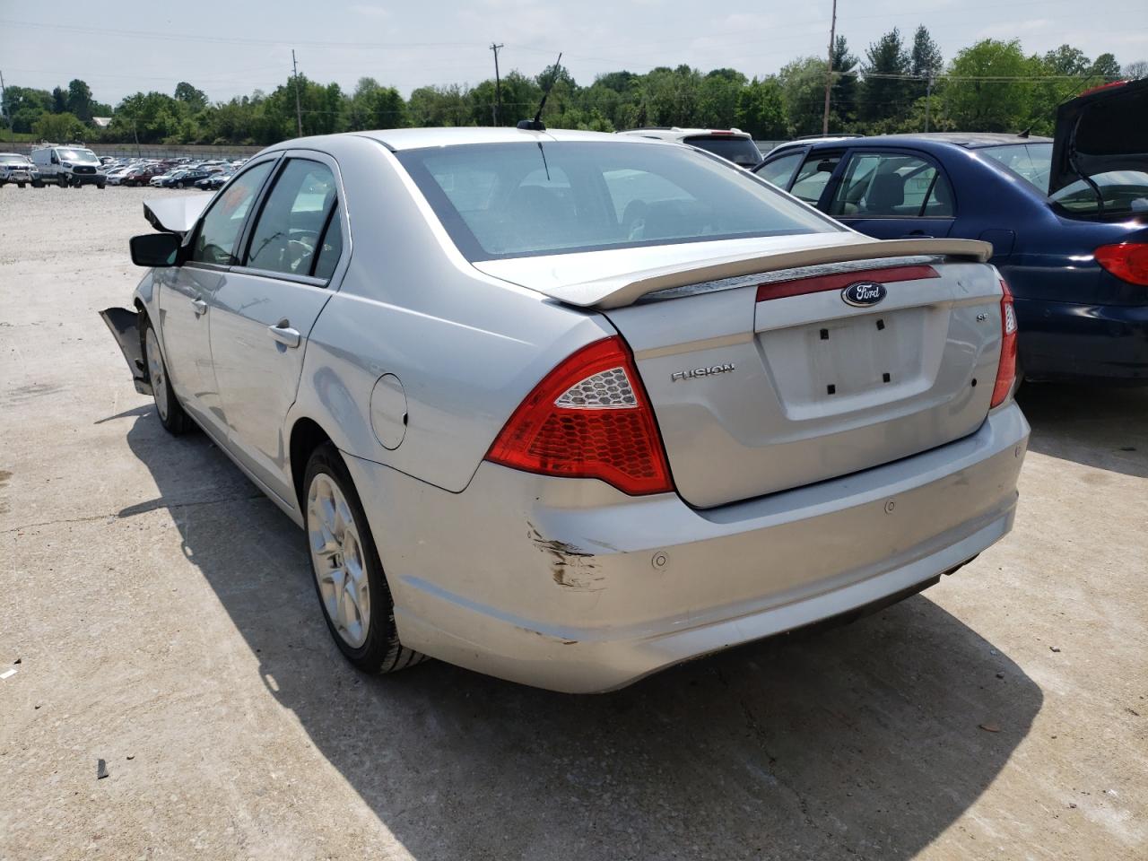 Photo 3 from auction – 2010 FORD FUSION with VIN 3FAHP0HA6AR198487