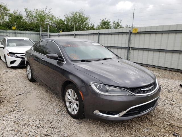 CHRYSLER 200 C 2015 with VIN 1C3CCCCG7FN519660 - Photo from auction