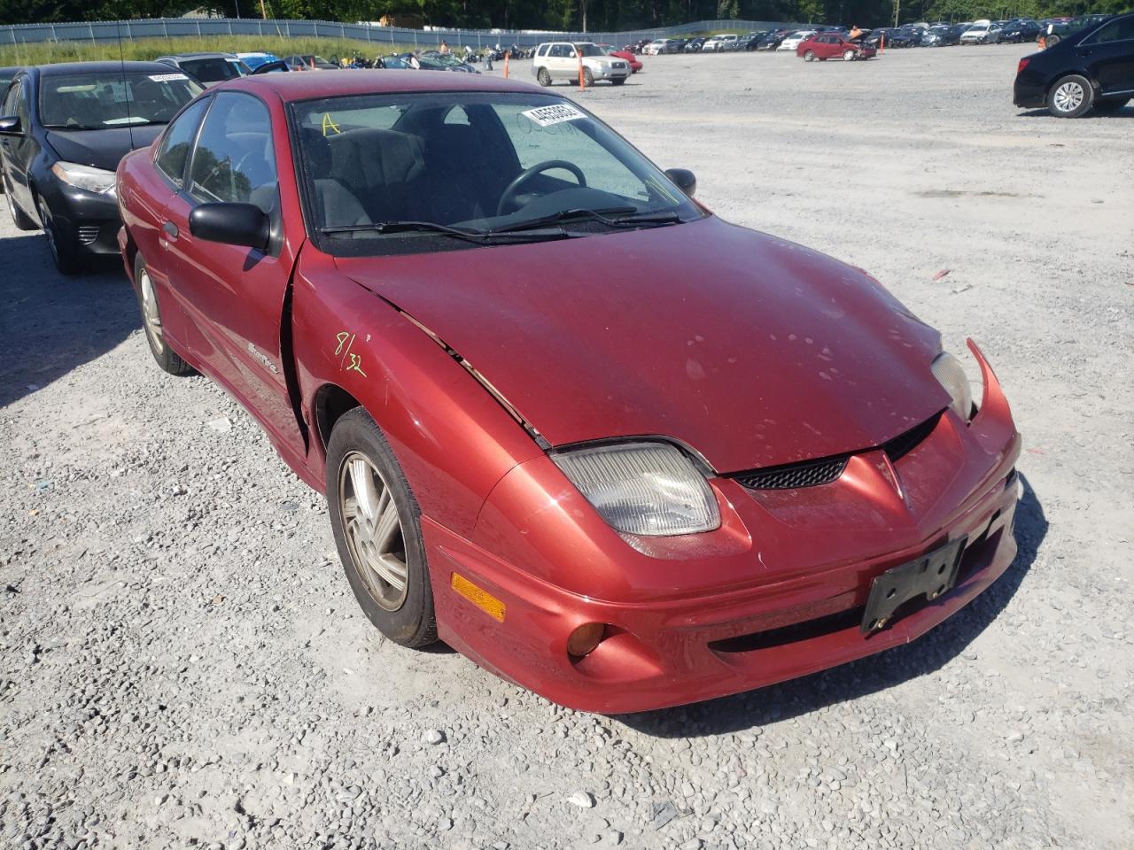 Photo 1 from auction – 2000 PONTIAC SUNFIRE SE with VIN 1G2JB1245Y7182063
