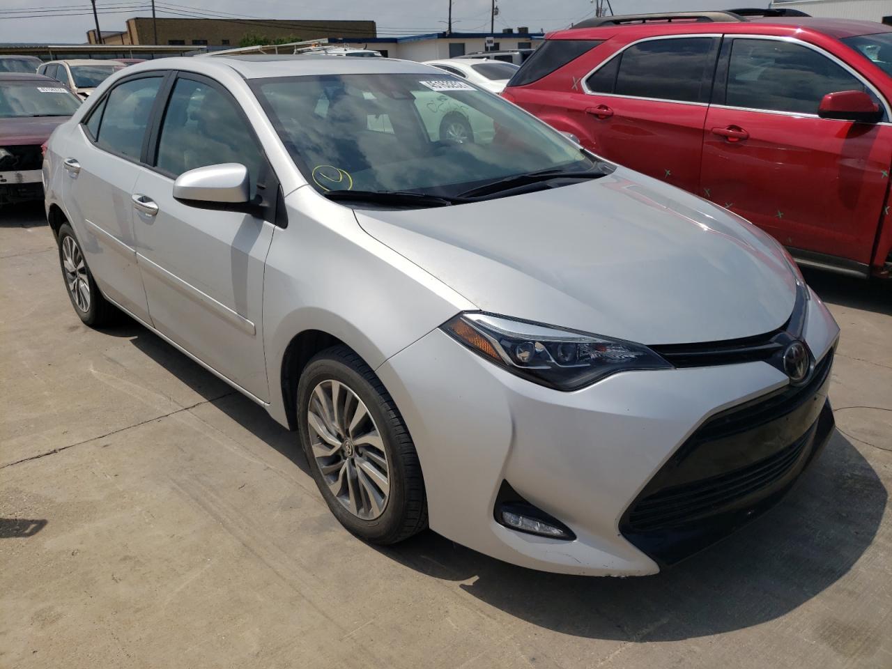 TOYOTA COROLLA L 2018 with VIN 2T1BURHE3JC086445 - Photo from auction