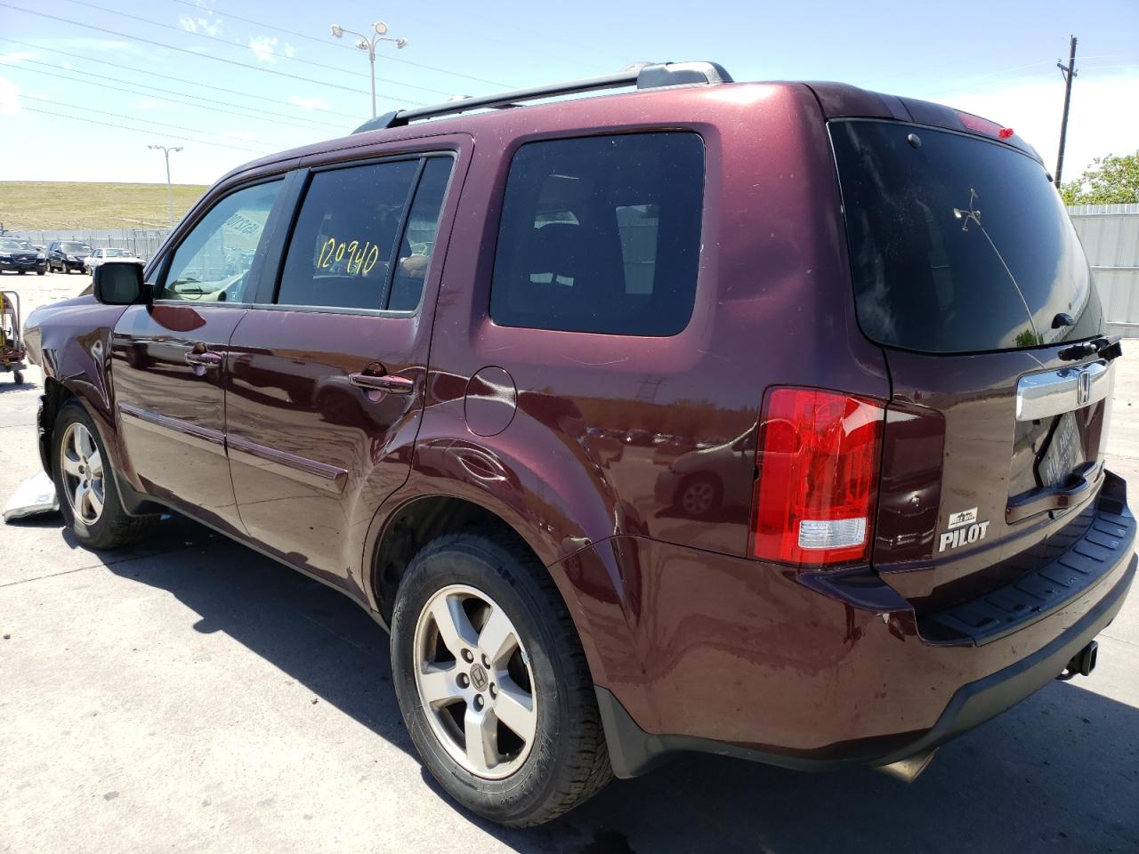 Photo 3 from auction – 2011 HONDA PILOT EXL with VIN 5FNYF4H5XBB044746