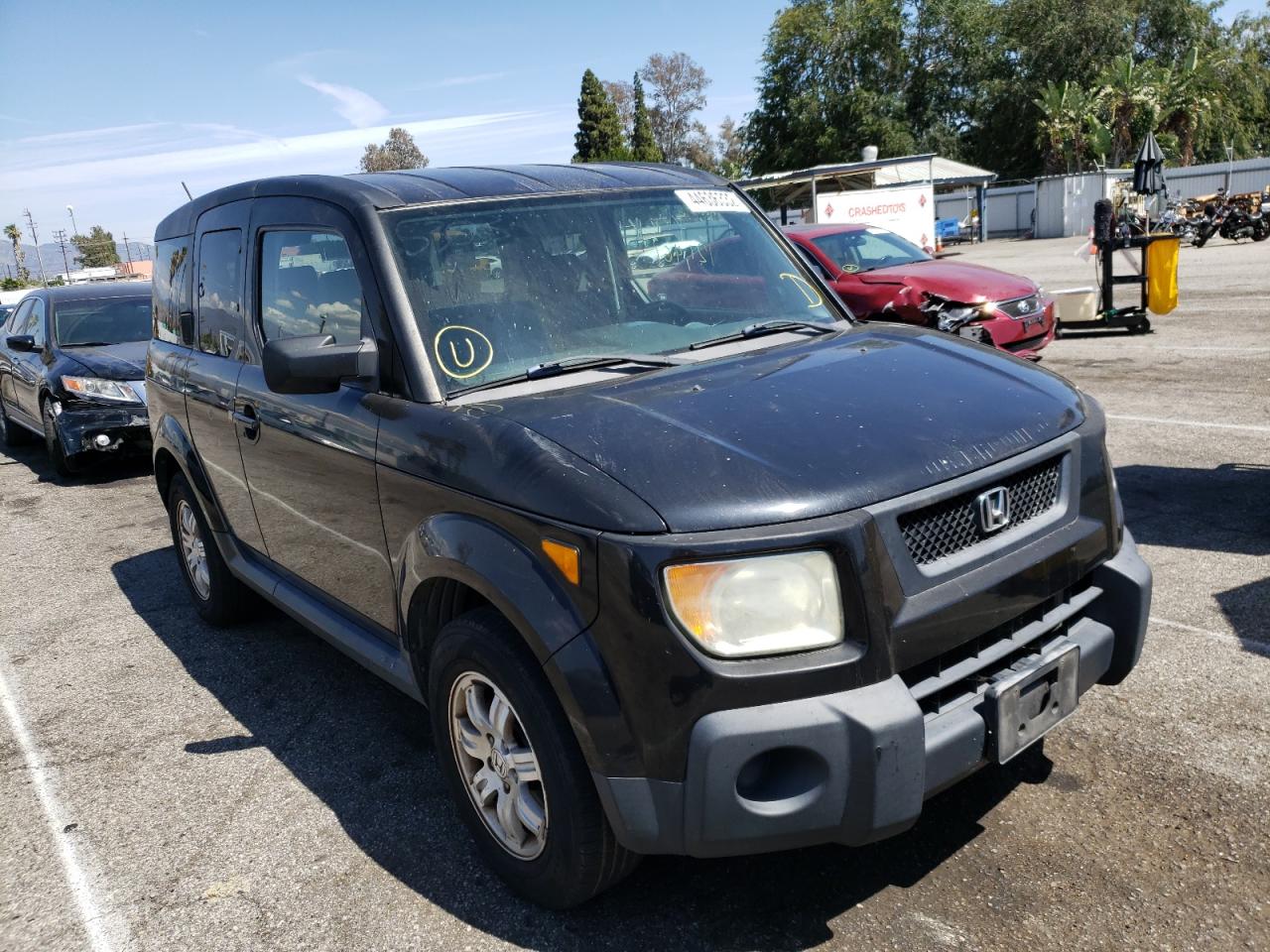 HONDA ELEMENT EX 2006 with VIN 5J6YH18746L008509 - Photo from auction