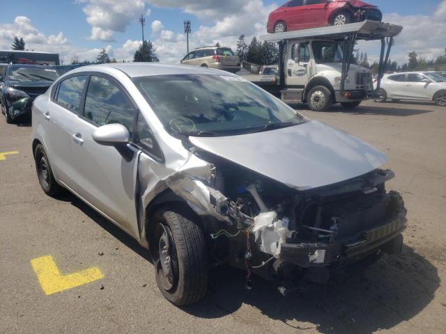 KIA RIO LX 2016 with VIN KNADM4A34G6669897 - Photo from auction