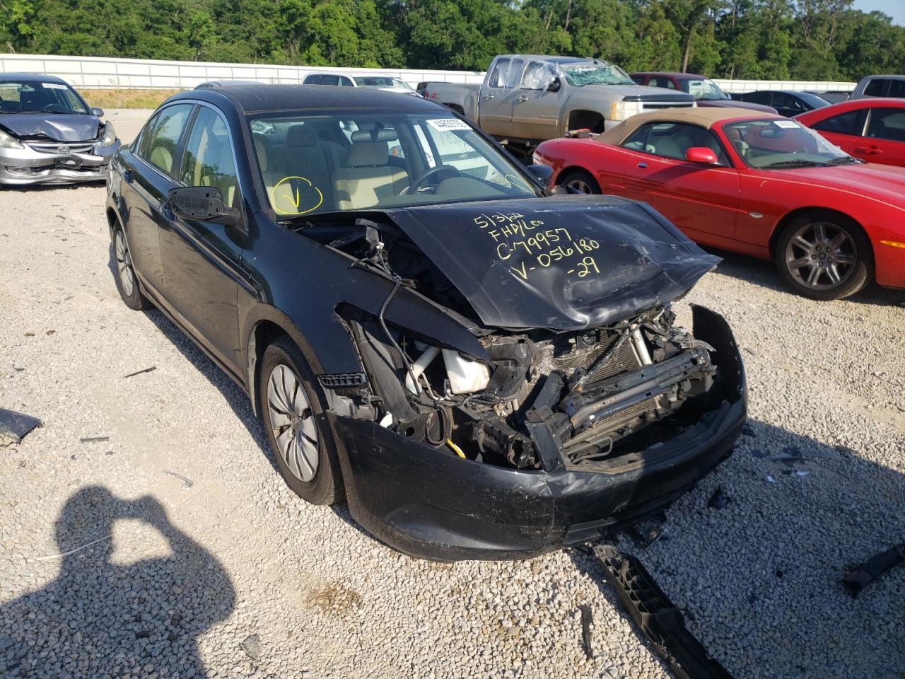 Photo 1 from auction – 2010 HONDA ACCORD LX with VIN 1HGCP2F35AA056180