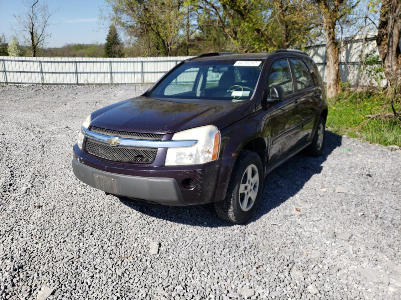 Photo 2 from auction – 2006 CHEVROLET EQUINOX LS with VIN 2CNDL23F366192451