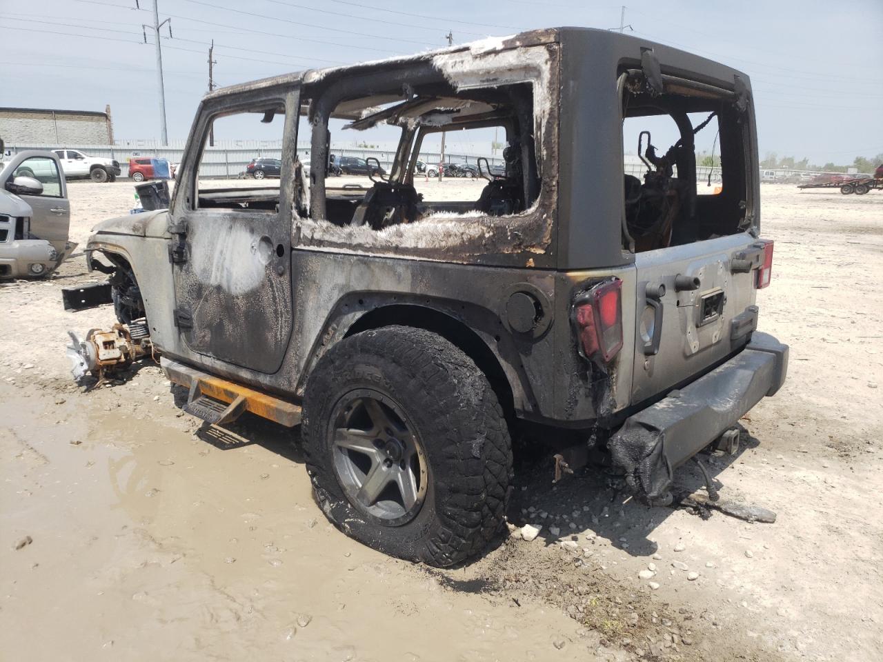 Photo 3 from auction – 2014 JEEP WRANGLER S with VIN 1C4AJWAG4EL159643