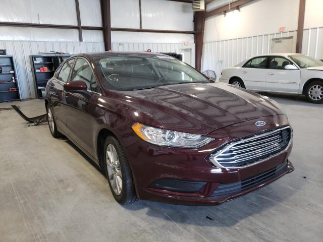 FORD FUSION SE 2017 with VIN 3FA6P0H78HR363316 - Photo from auction