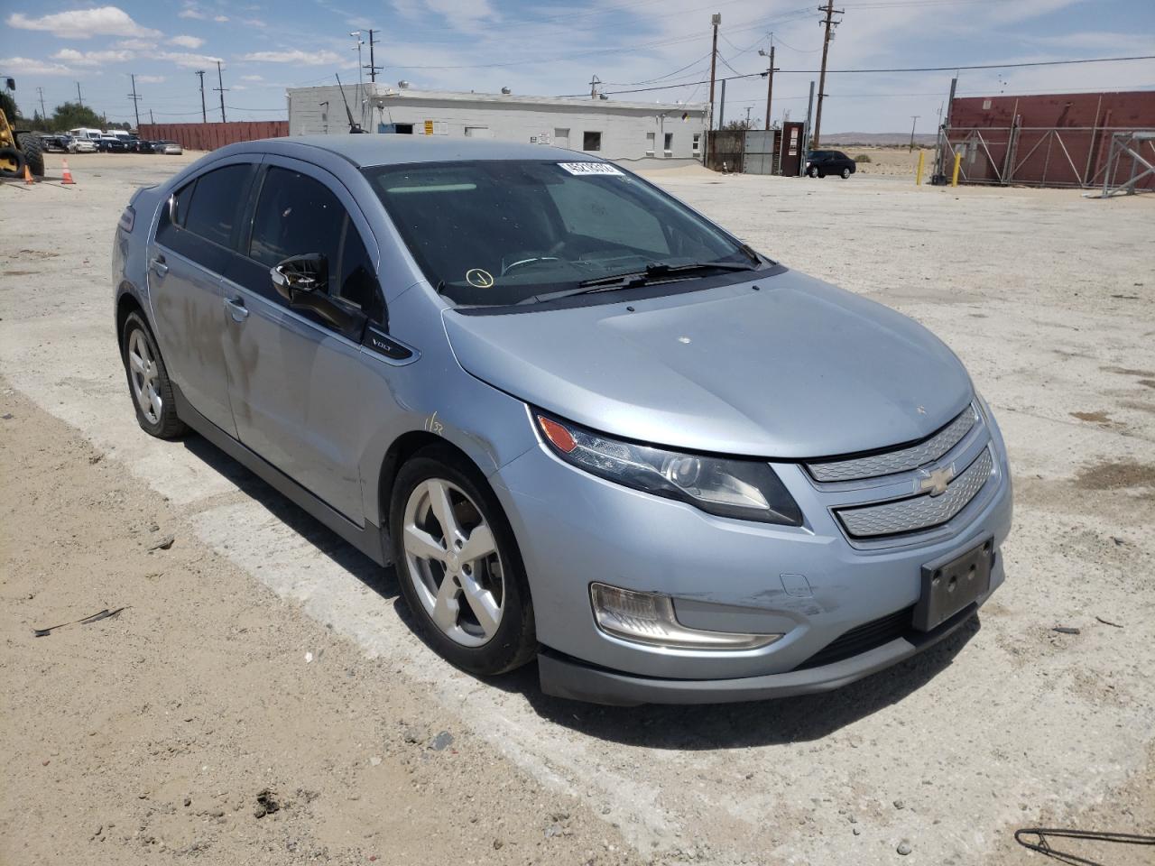 CHEVROLET VOLT 2013 with VIN 1G1RE6E49DU105425 - Photo from auction
