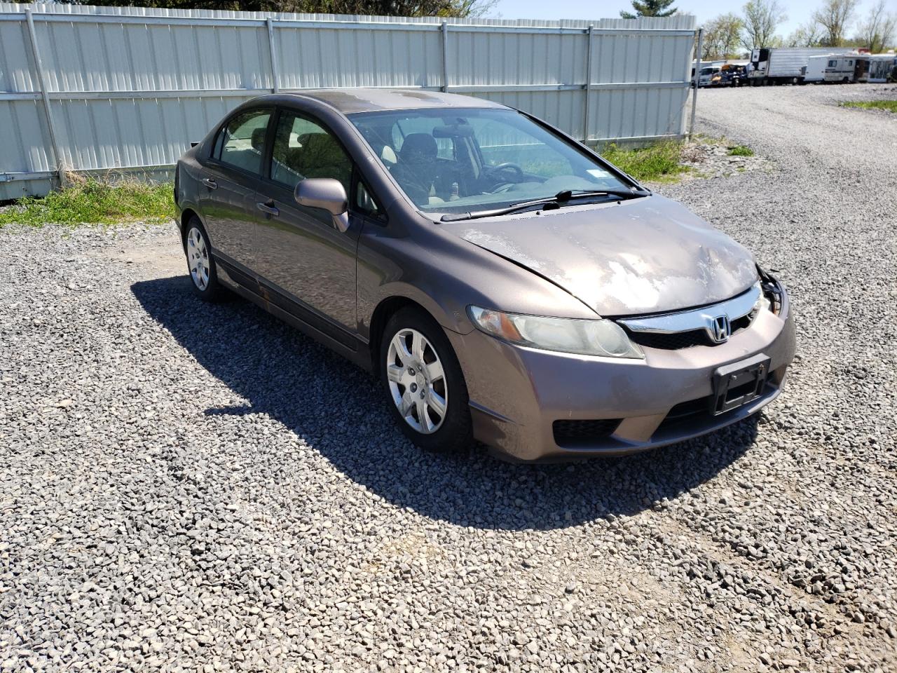 HONDA CIVIC LX 2010 with VIN 2HGFA1F53AH518652 - Photo from auction