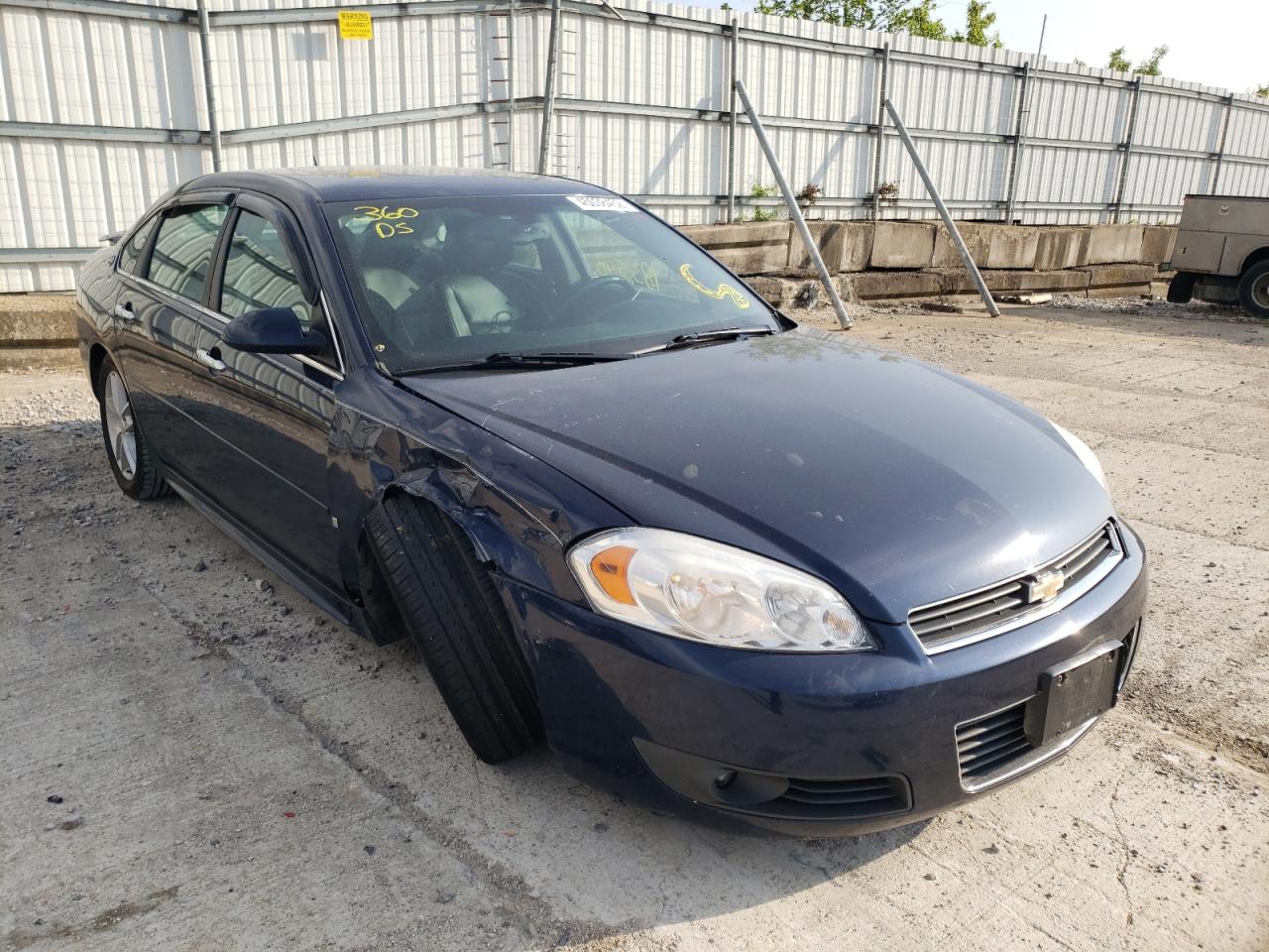 Photo 1 from auction – 2009 CHEVROLET IMPALA LTZ with VIN 2G1WU57M091264561