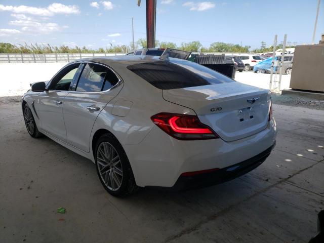 Photo 3 from auction – 2021 GENESIS G70 with VIN KMTG64LA8MU074968